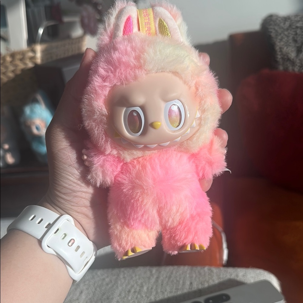 Labubu big into energy pink lemonade loyalty